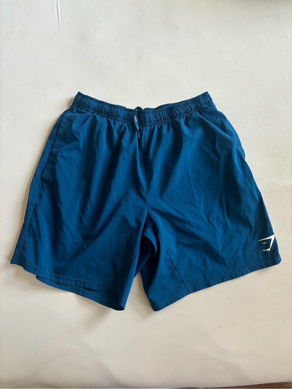 gymshark men’s shorts medium blue